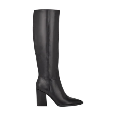 Brixe Heeled Leather Boots | Nine West (US)