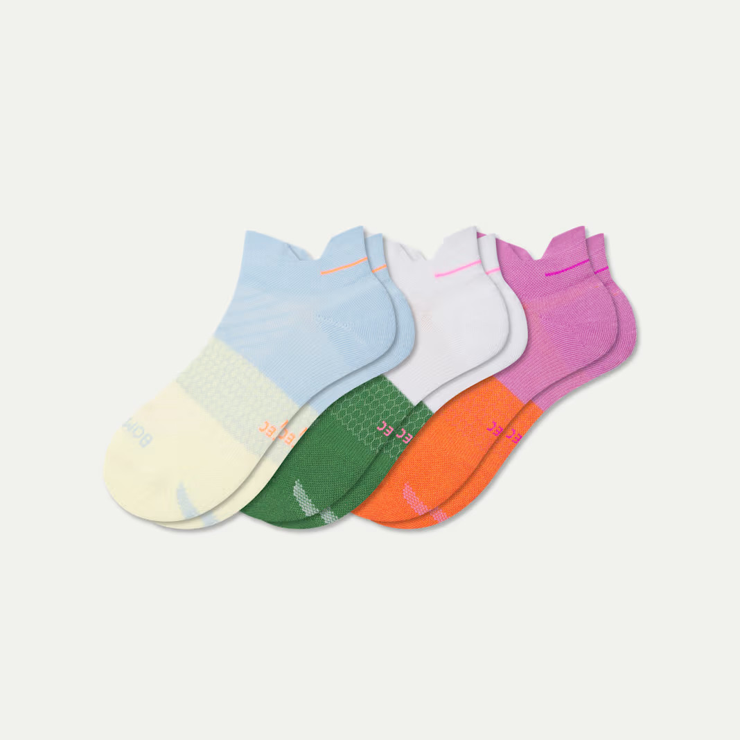 Women's Running Ankle Sock 3-Pack | Bombas