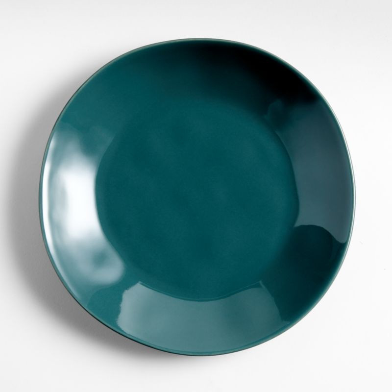 Marin Pine Green Stoneware Dinner Plate + Reviews | Crate & Barrel | Crate & Barrel