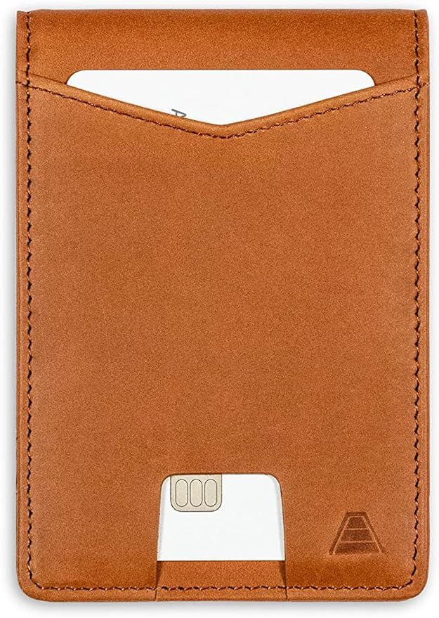 Andar Leather Slim RFID Blocking Minimalist Bifold Wallet with Money Clip made of Full Grain Leat... | Amazon (US)