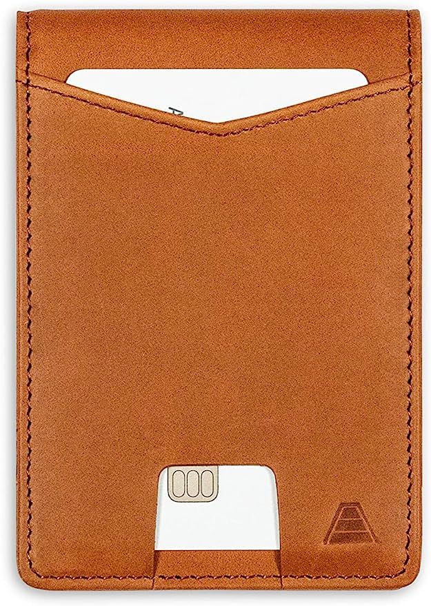 Andar Leather Slim RFID Blocking Minimalist Bifold Wallet with Money Clip made of Full Grain Leat... | Amazon (US)
