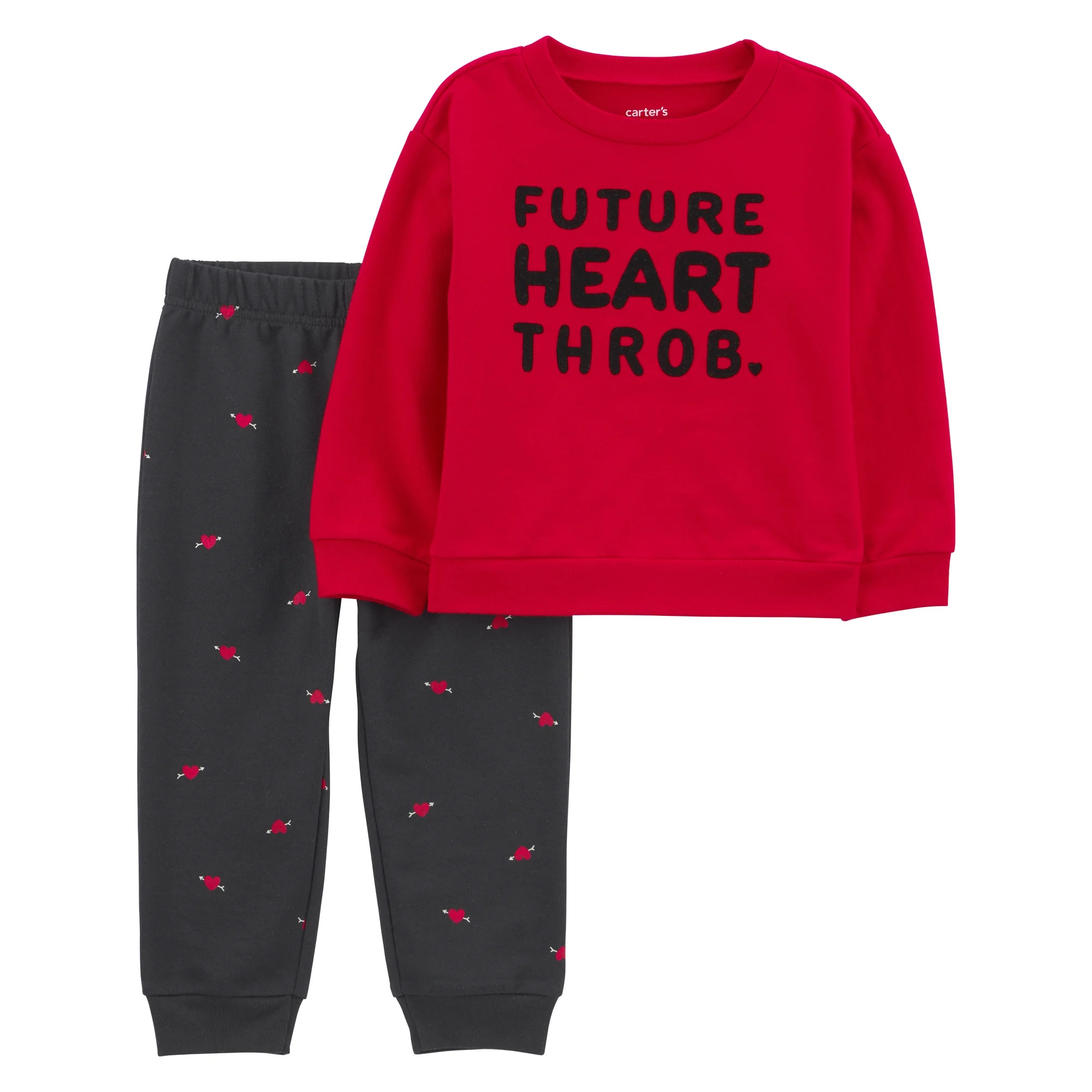 Carter's Child of Mine Baby and Toddler Boy Valentine's Outfit Set, Sizes 12M-5T | Walmart (US)