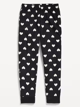 Microfleece Plaid Pajama Jogger Pants for Girls | Old Navy (US)