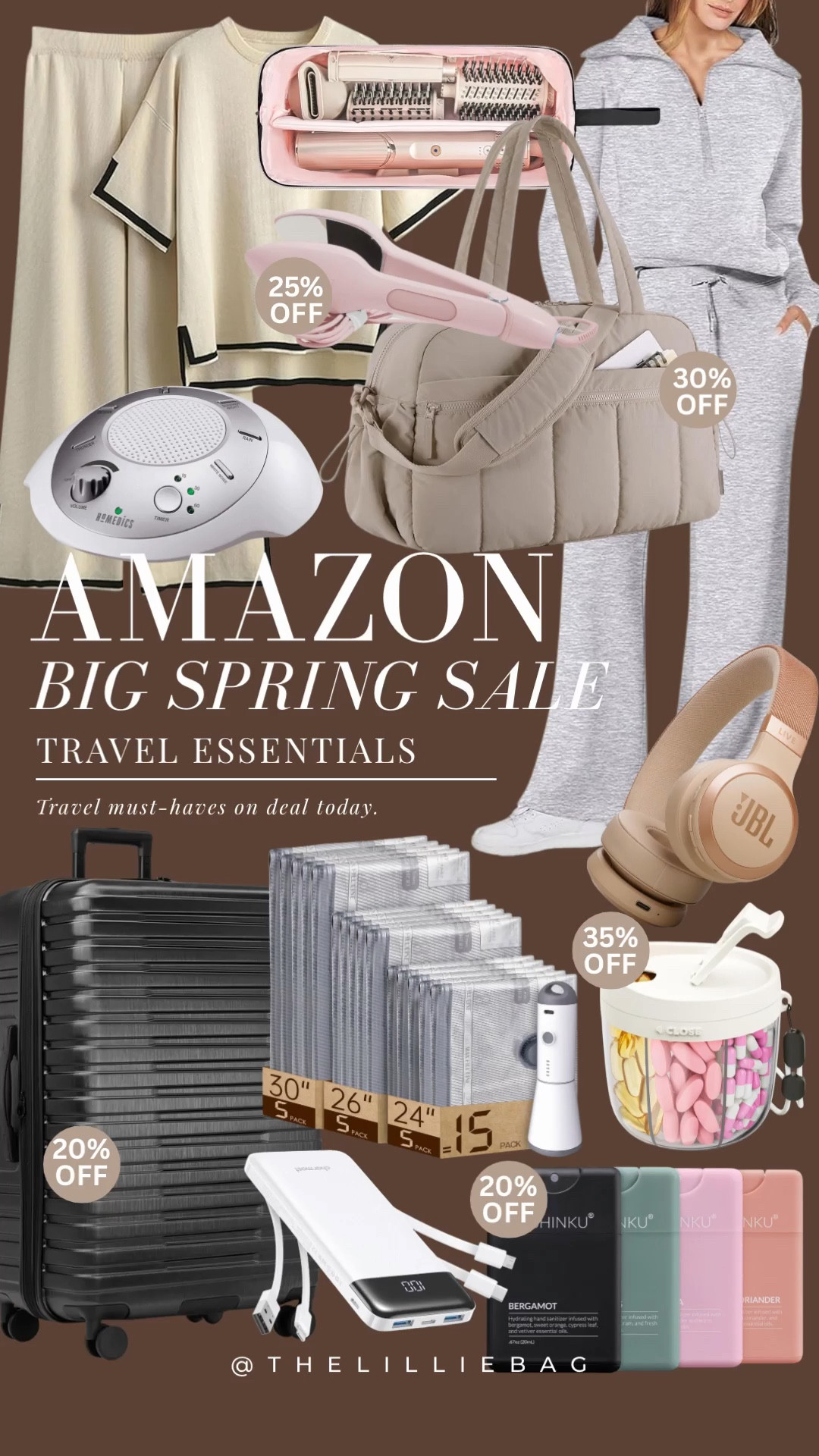 Amazon spring sale: travel finds on deal!

Travel. Luggage. Carry on. Tote bag. Matching set  

#LTKSeasonal #LTKSaleAlert #LTKTravel