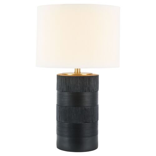Walker Table Lamp, Black | One Kings Lane