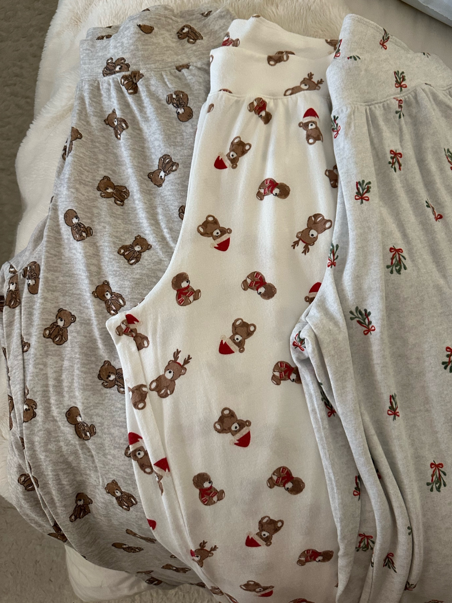the softest, cutest christmas pj's 
