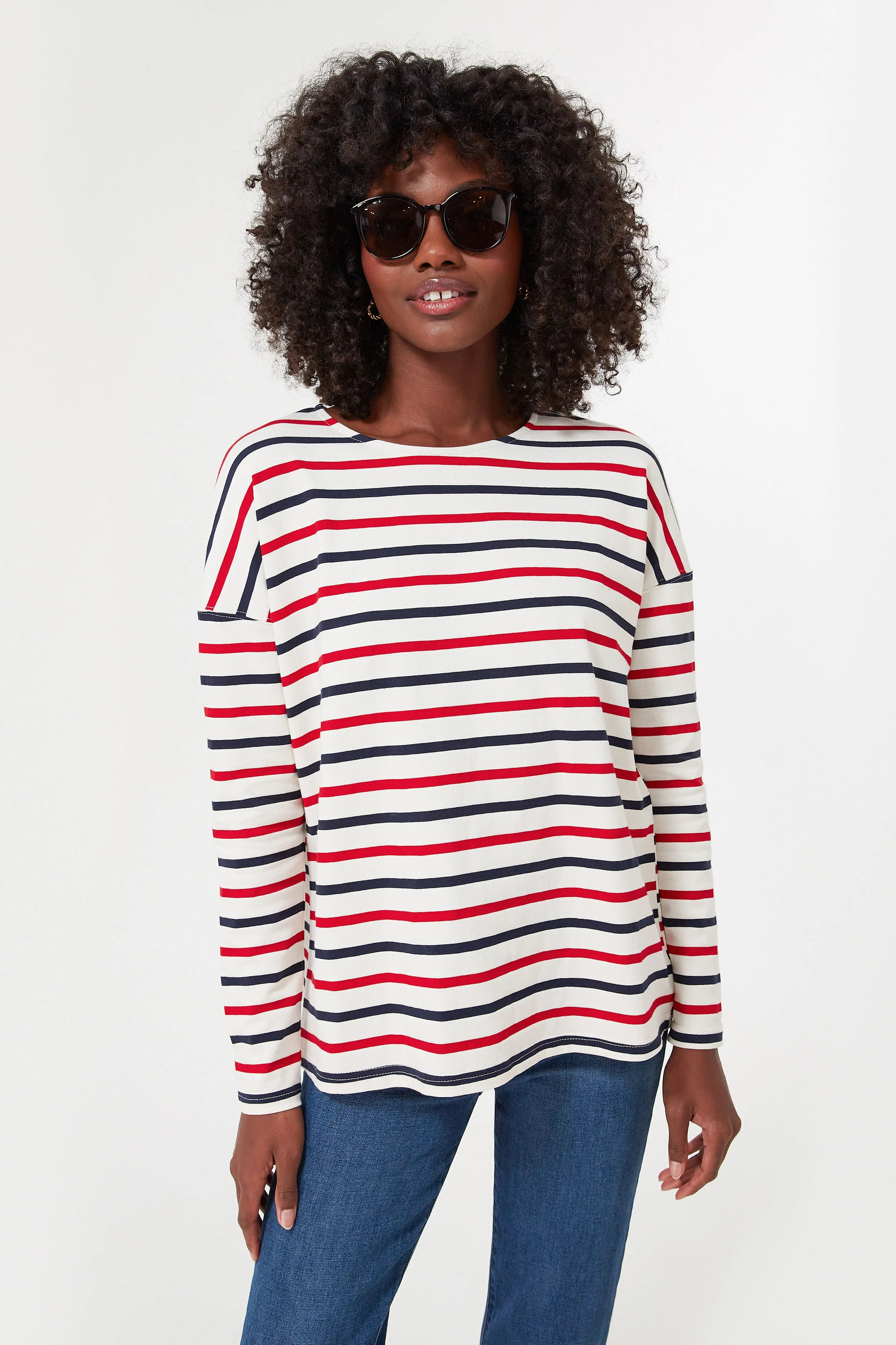 Americana Stripe Hayden Tee 
                Pomander Place | Tuckernuck (US)