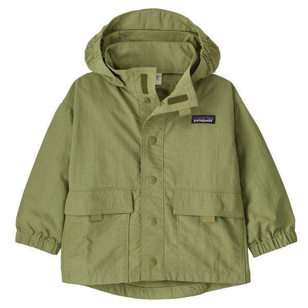 Patagonia Outdoor Everyday Rain Jacket Baby 6/12 mo. BH Green | Scheels Sports