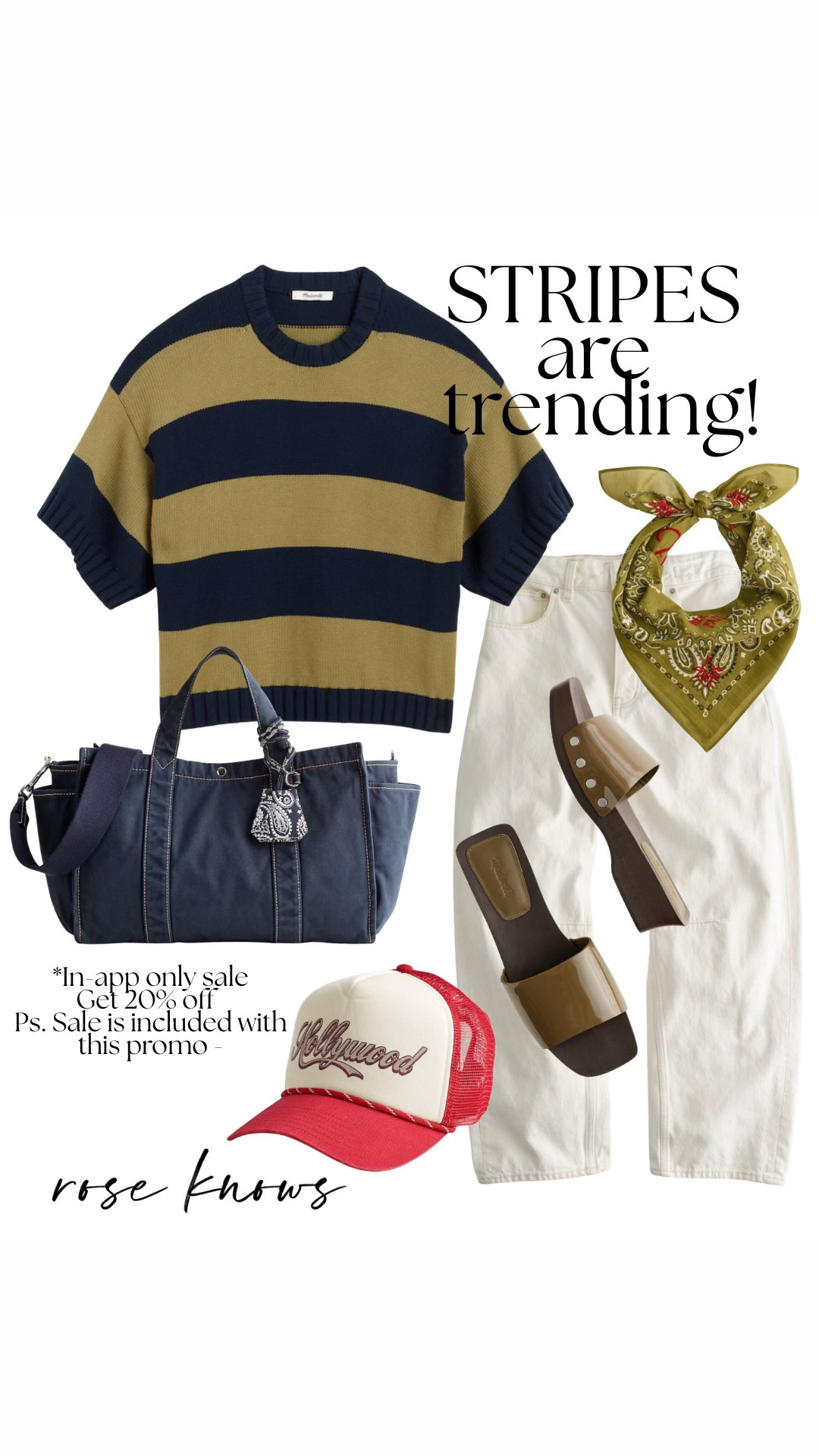 Exclusive Madewell x LTk sale in app only 
Tap on the “code” below and paste that where it asks for promo code to get 20% off everything!

#LTKSaleAlert #LTKOver40 #LTKmomlife