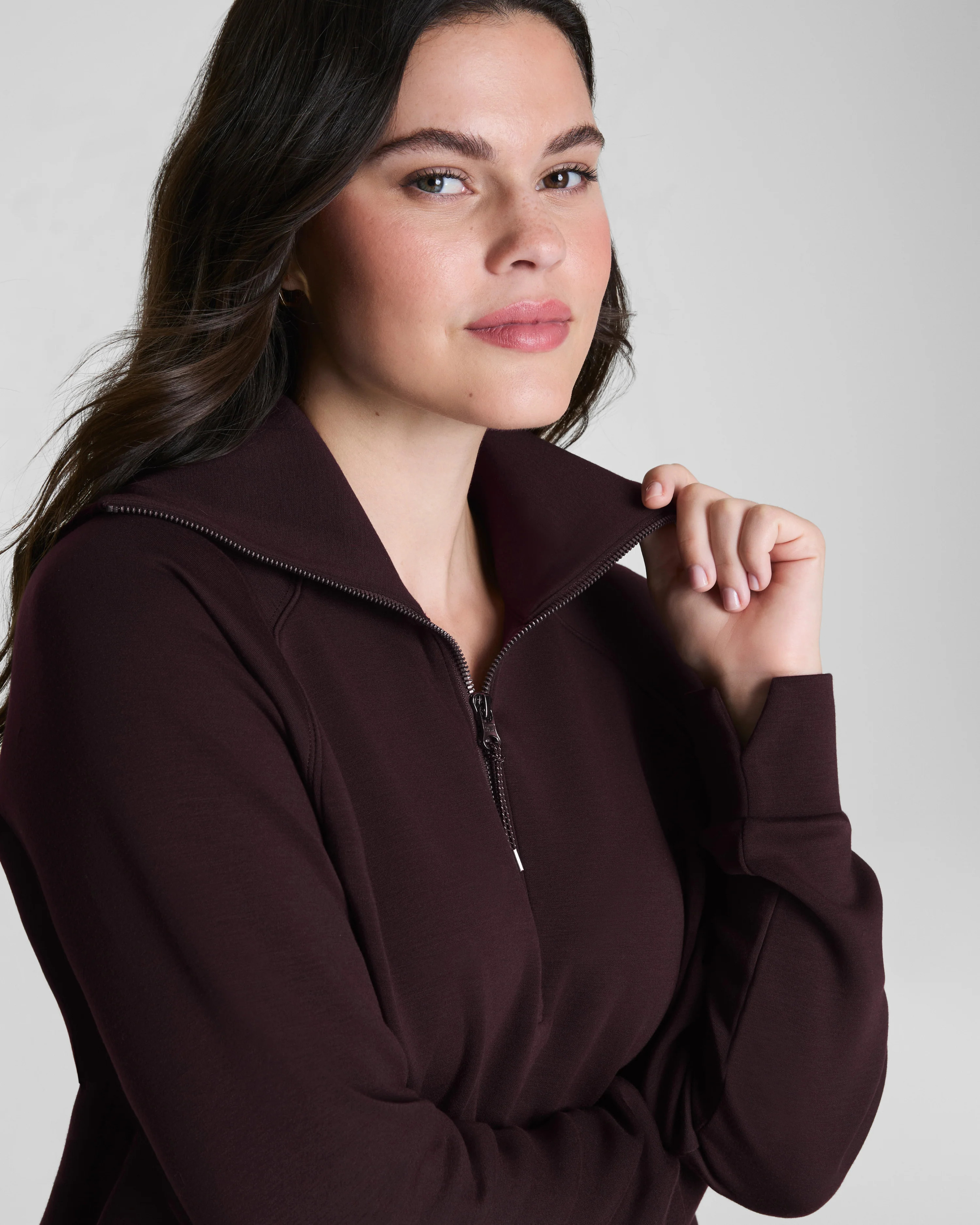AirEssentials Lightweight Half Zip Sweatshirt | SPANX | Spanx Canada