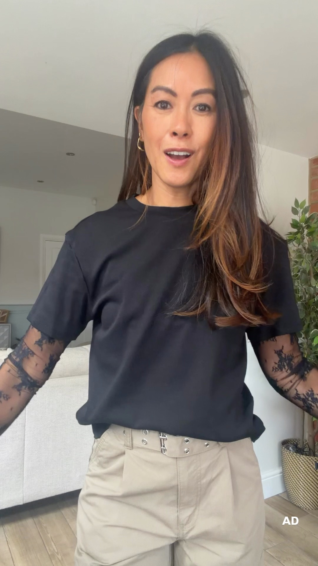 This top is going to work hard in your wardrobe! So versatile to dress up and down! I’m wearing size 8 and it’s only £12.50! The floral print jeans are such a statement that’s so comfy! I’m wearin size 8 and they’re £22! George at Asda

#LTKFashionMonth #LTKuk #LTKautumn