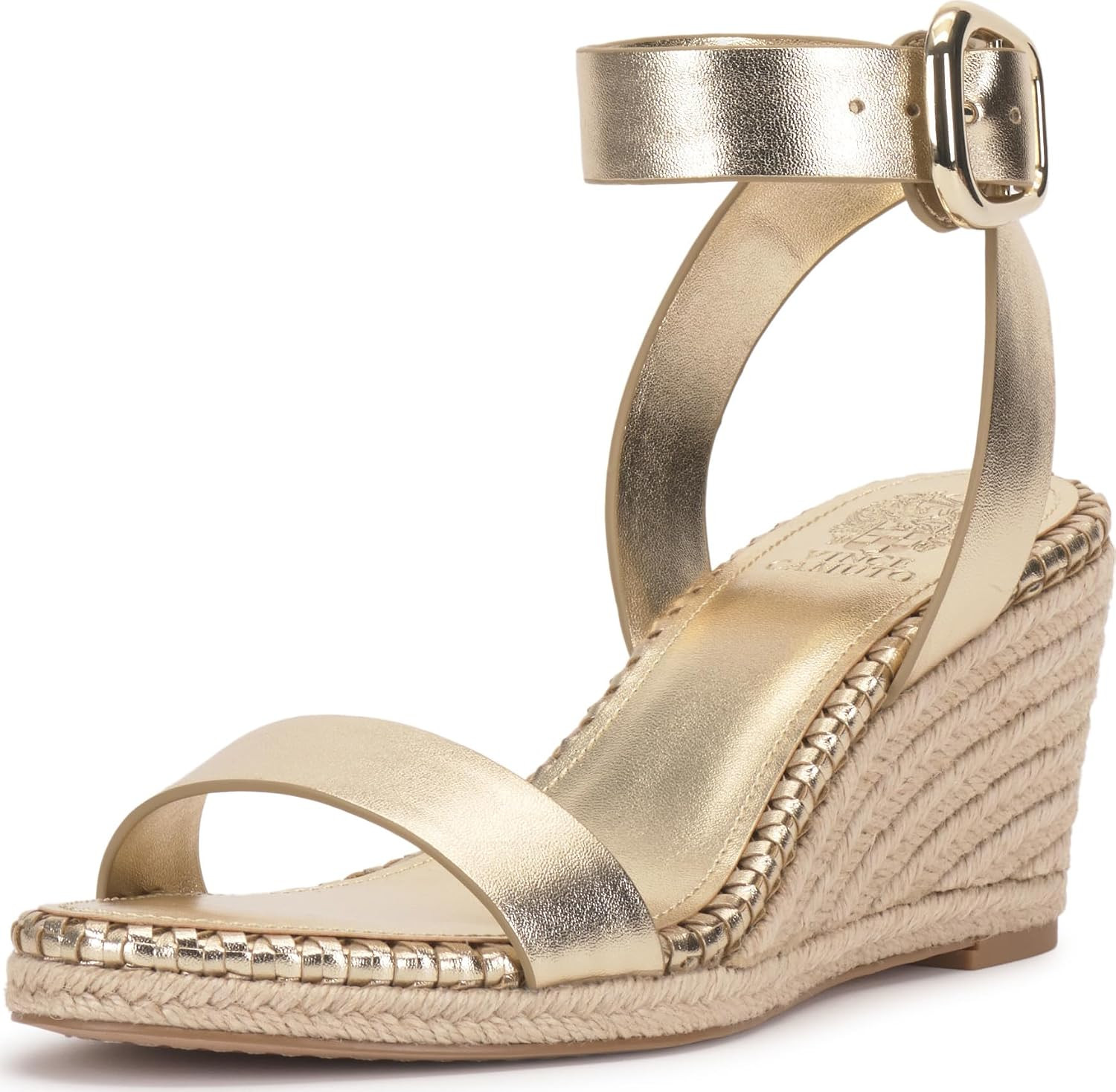 Vince Camuto Fainel Ankle Strap Espadrille Wedge Sandals | Amazon (US)