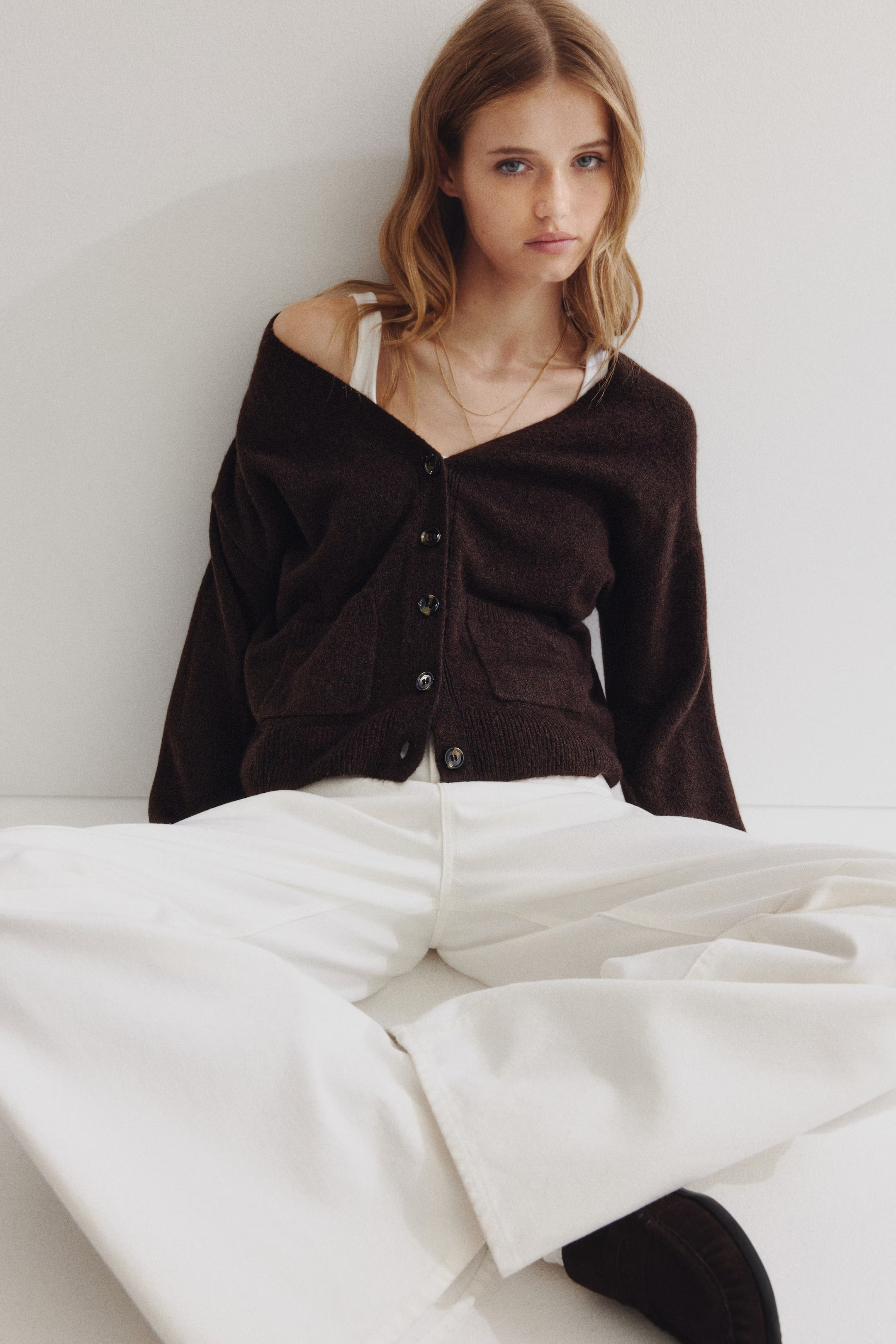 Loose-fit cardigan | H&M (UK, MY, IN, SG, PH, TW, HK)