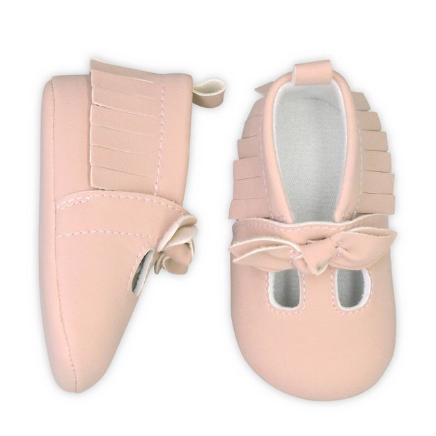 Carter's Just One You®️ Baby Moccasin Slippers - Blush | Target
