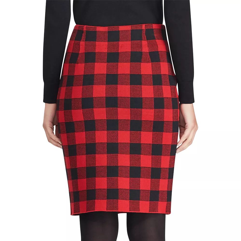 Women's Chaps Plaid Pencil Skirt | Kohl's