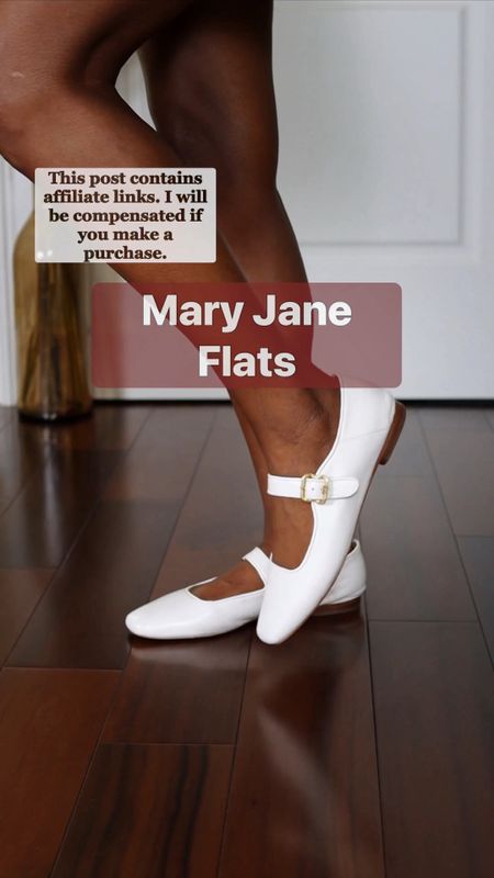 Must-have Mary Jane Flats
I’m wearing a size 9.5 and they’re available in other colors and styles. 

Summer Outfit, Summer Shoes, Spring Outfit, 

#SummerOutfit #SummerShoes #SpringOutfit #MaryJane #Flats #Shoes #LTKWorkWear 

#LTKVideo #LTKShoeCrush #LTKSeasonal