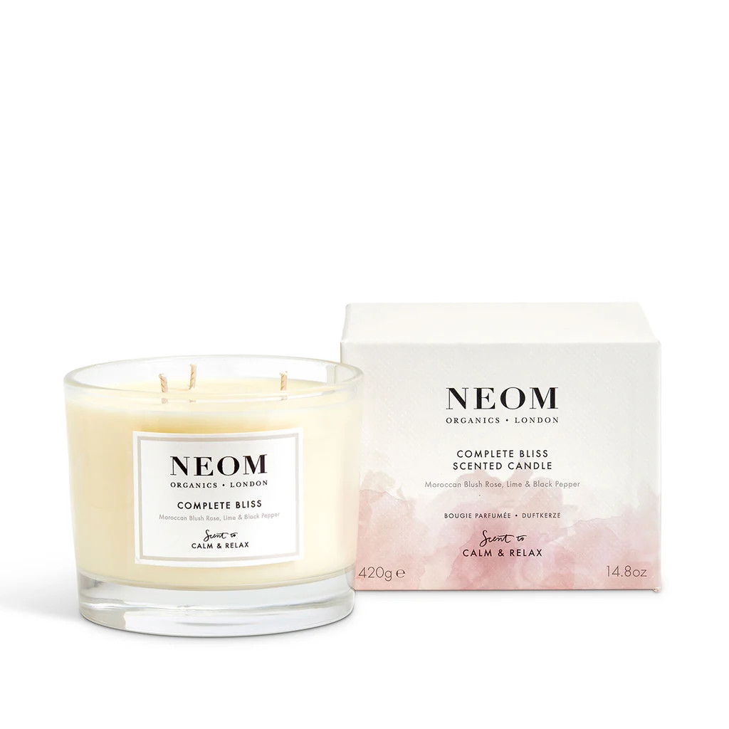 Complete Bliss Scented Candle (3 Wick) | NEOM Organics