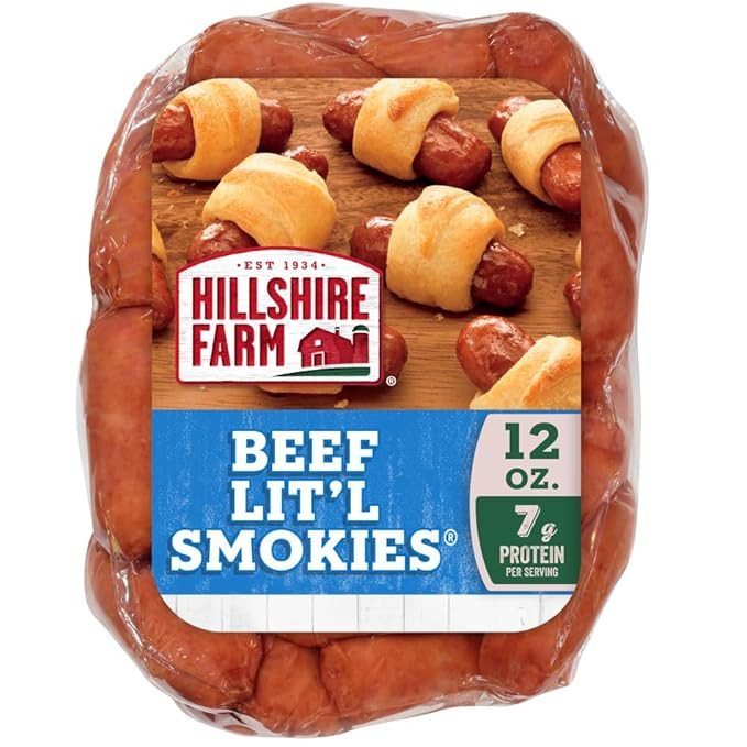 Hillshire Farm Lit'L Smokies Sausages, Beef, 12 oz | Amazon (US)