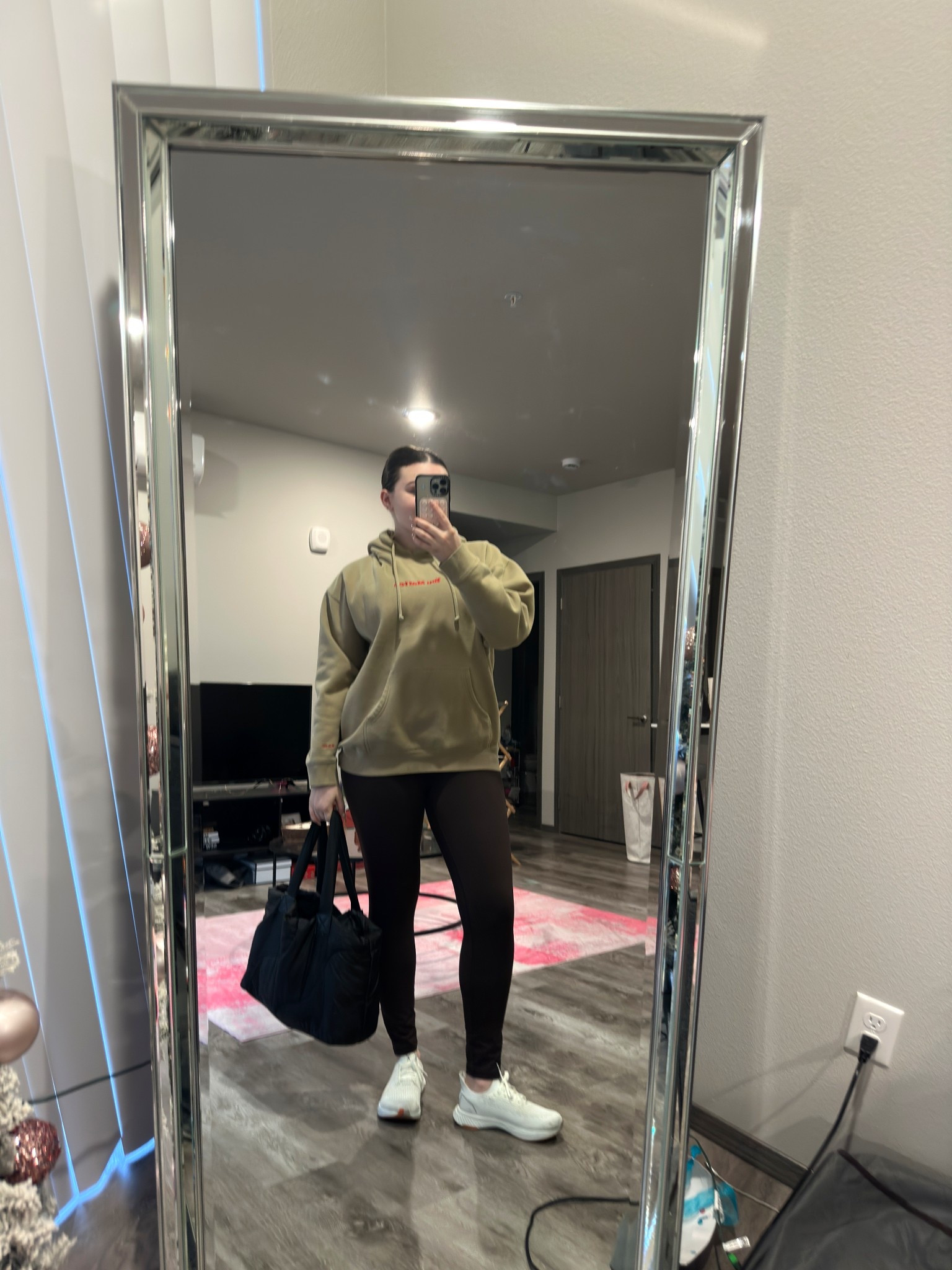 Morning workouts call for comfort! Love a hoodie and leggings for the gym 💪🏻

I’m wearing a L tank and leggings with my boyfriends hoodie and size 9 sneakers

#LTKootd #LTKfitnessgoals #LTKMidsize