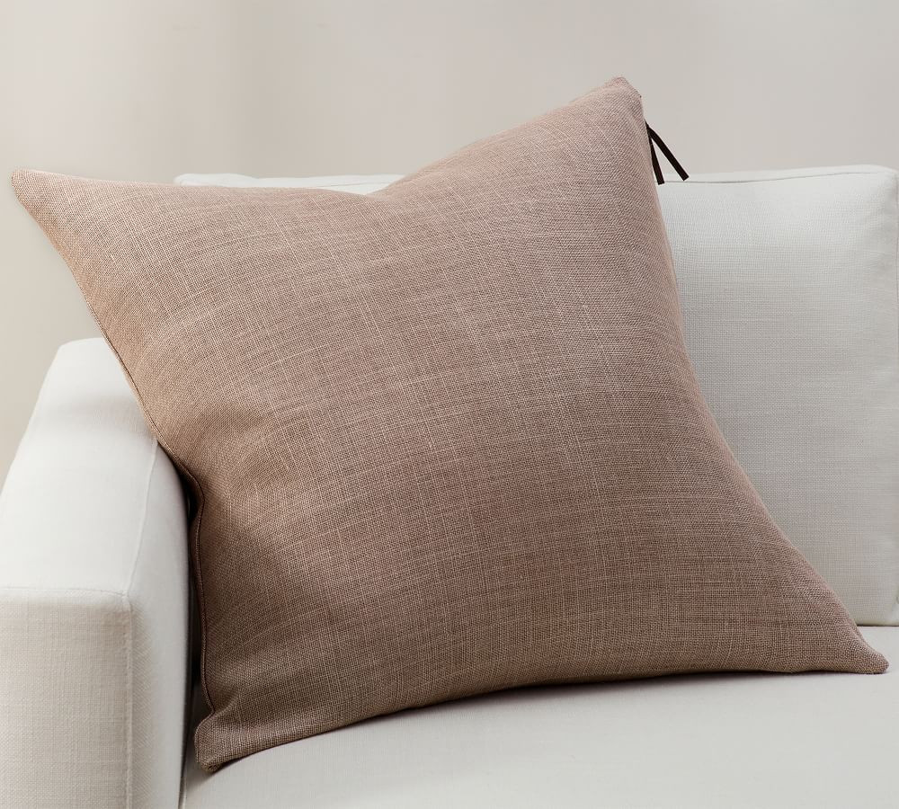 Belgian Linen Pillow Cover | Pottery Barn (US)