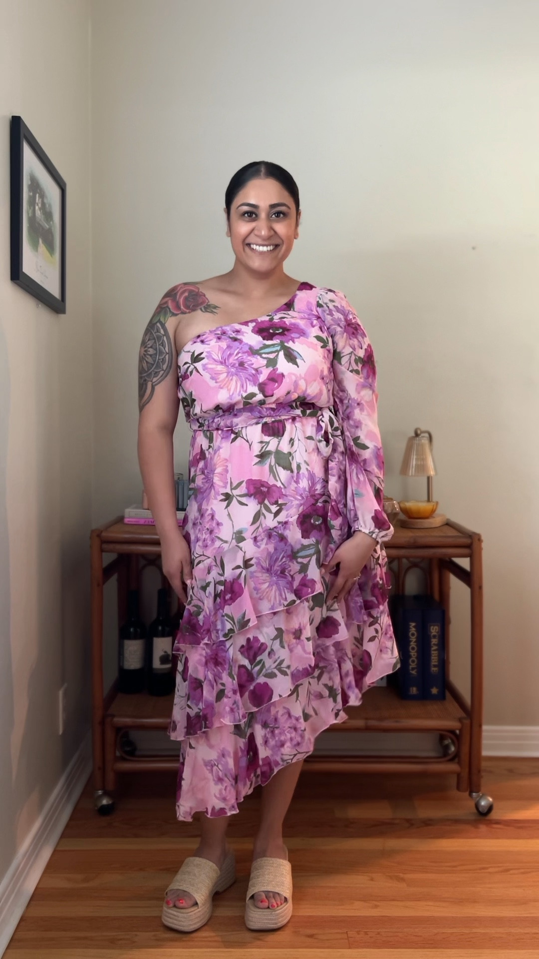 Sharing the cute & affordable dresses I’ve been loving for all the wedding festivities, starting with this beauty from @lulus 💜🌸👗 I wore this stunning dress for my bestie’s bridal shower, and it couldn’t have been more perfect!

Currently on SALE! Check out my LTK or comment ‘shop’ for all the details! Wearing a Size Large, 5’2” 160lbs. 
•
•
•
•
#lulus #tryonhaul #lulusdress #bridalshower #midsizestyle #dressoftheday #fashioninspo #ltkfashion #ltksalealert #tryon #weddingguestdress #bridalshowerstyle #bridalshowerdress

#LTKMidsize #LTKFallSale #LTKVideo