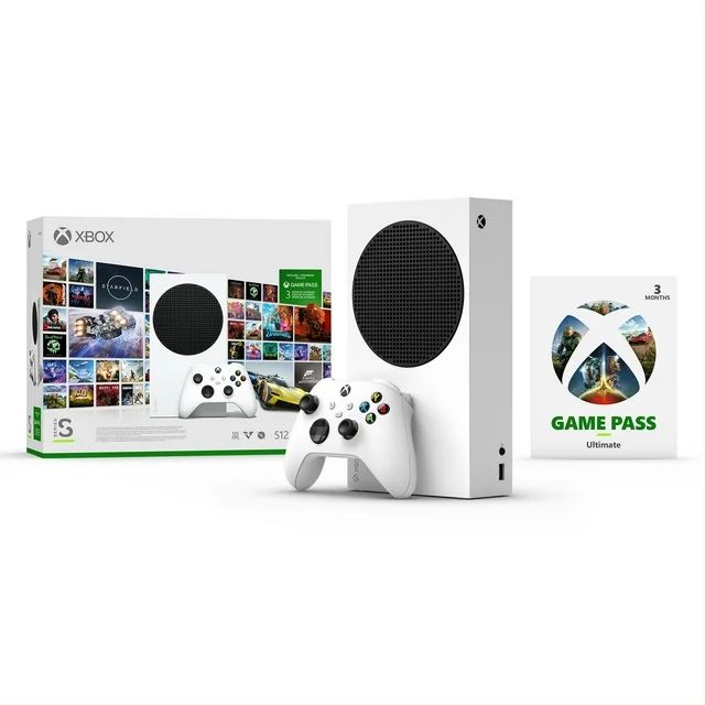 Xbox Series S Starter Bundle including 3 Months of Game Pass Ultimate | Walmart (US)