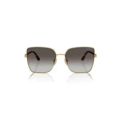 VOGUE 58mm Gradient Butterfly Sunglasses in Pink Gold at Nordstrom | Nordstrom