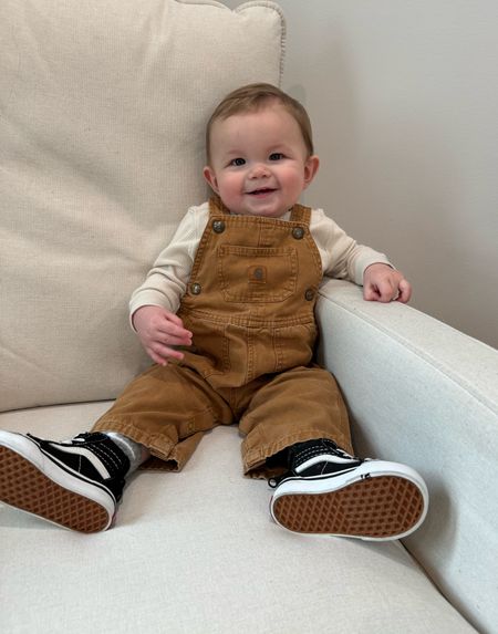 Our thermal is on sale today for $9 and available in a bunch of colors, also found our favorite Carhartt overalls on sale too! 

#LTKkids #LTKsalealert #LTKbaby