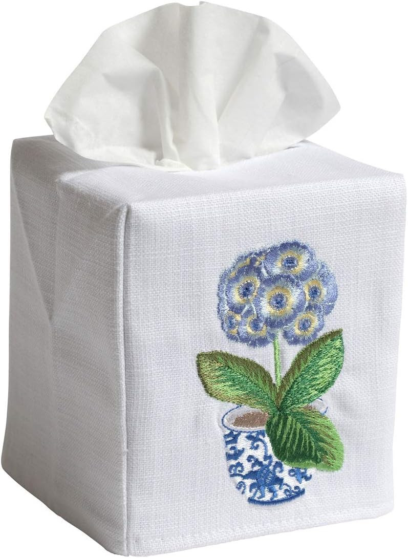 Jacaranda Living Tissue Box Cover, One Size, White | Amazon (US)