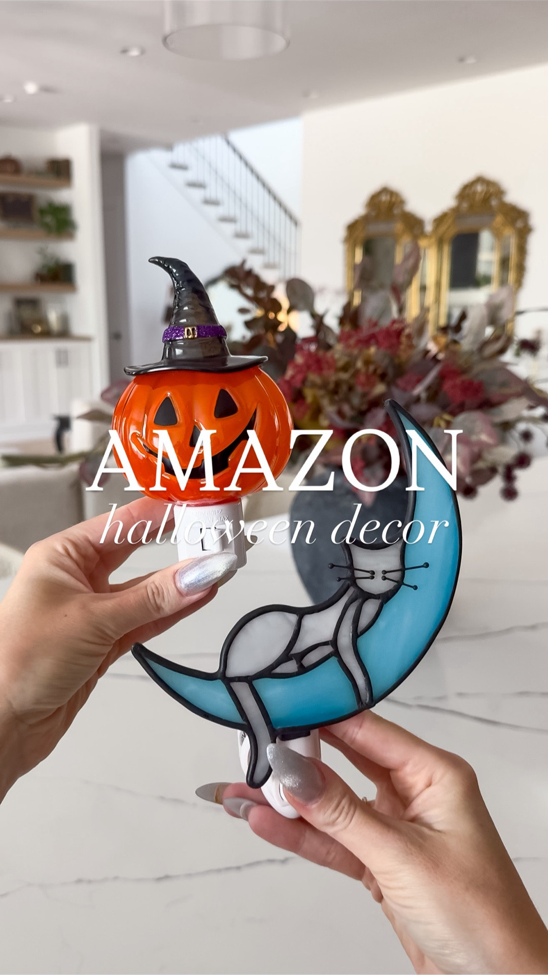 How cute are these cozy Halloween night lights from Amazon! A fun way to bring a seasonal touch in each room! 🎃👻🌙


#thesistershoppers #halloweendecor #amazonhalloween #cozyhalloween #nostalgichalloween @amazon

#LTKSeasonal #LTKHome