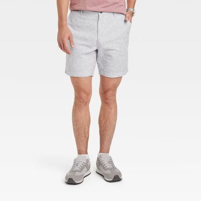 Men's Every Wear 7" Slim Fit Flat Front Chino Shorts - Goodfellow & Co™ | Target