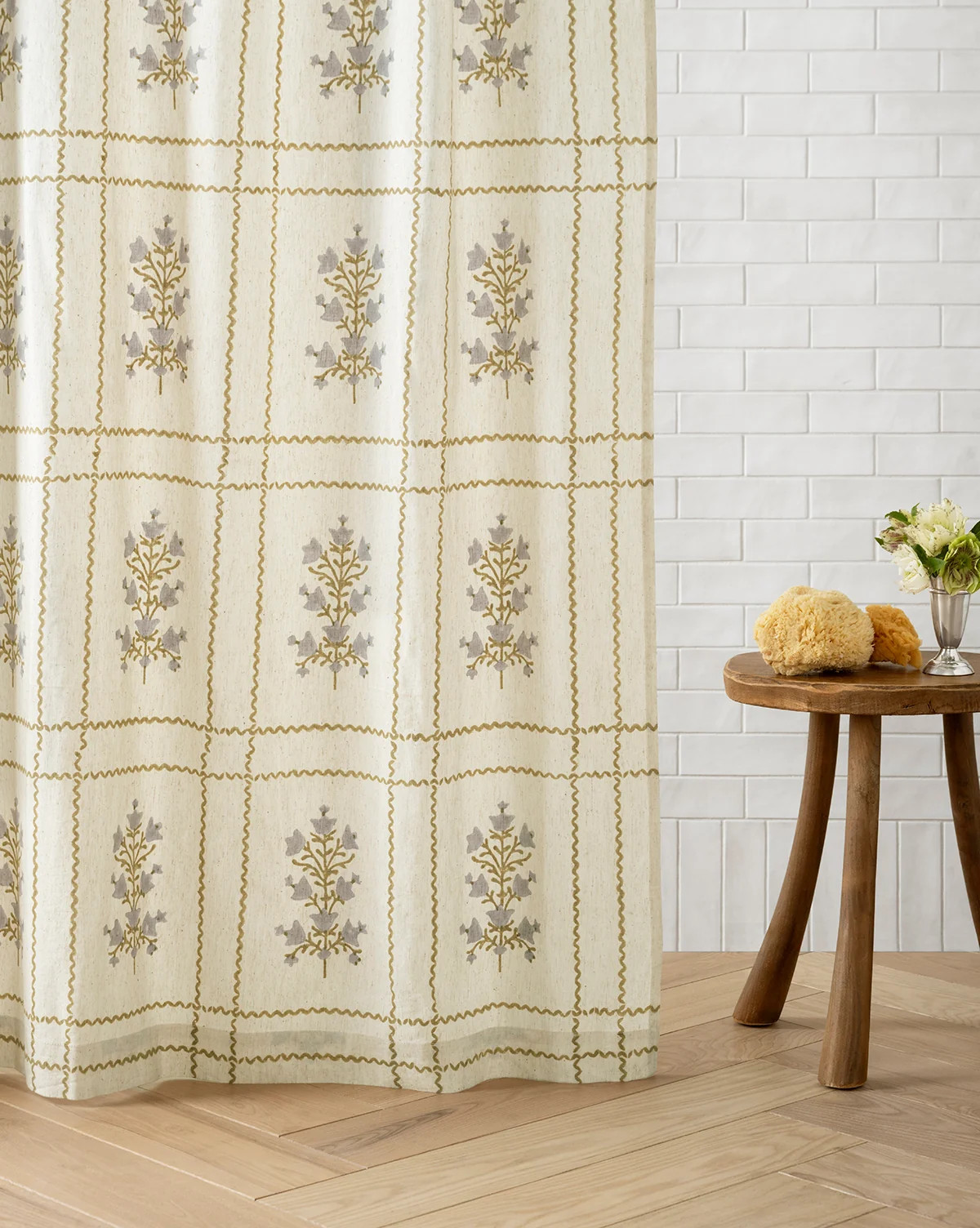 Atherton Shower Curtain Tan | McGee & Co. (US)