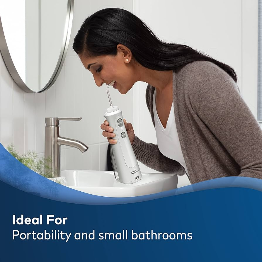 Waterpik Cordless Pearl Rechargeable Portable Water Flosser for Teeth, Gums, Braces Care and Trav... | Amazon (US)