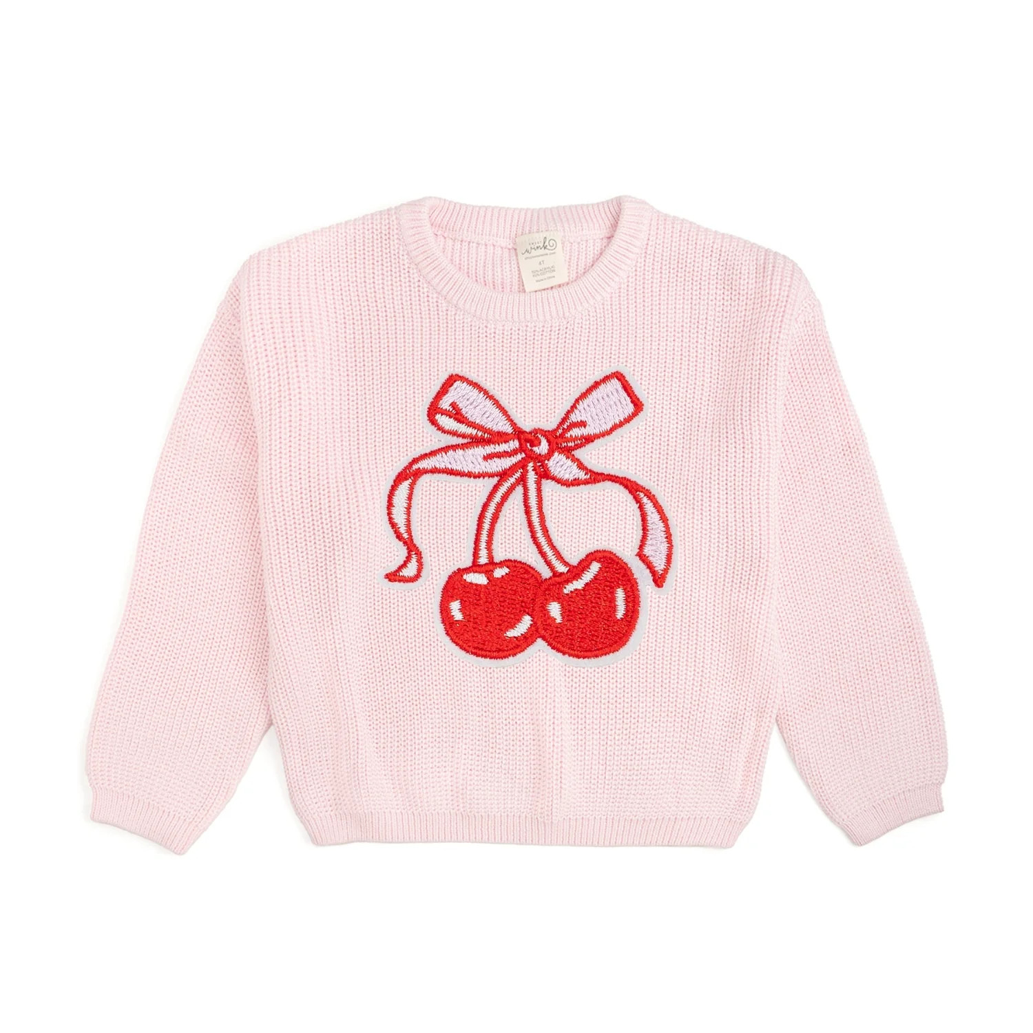 Cherry Coquette Knit Sweater | Sweet Wink
