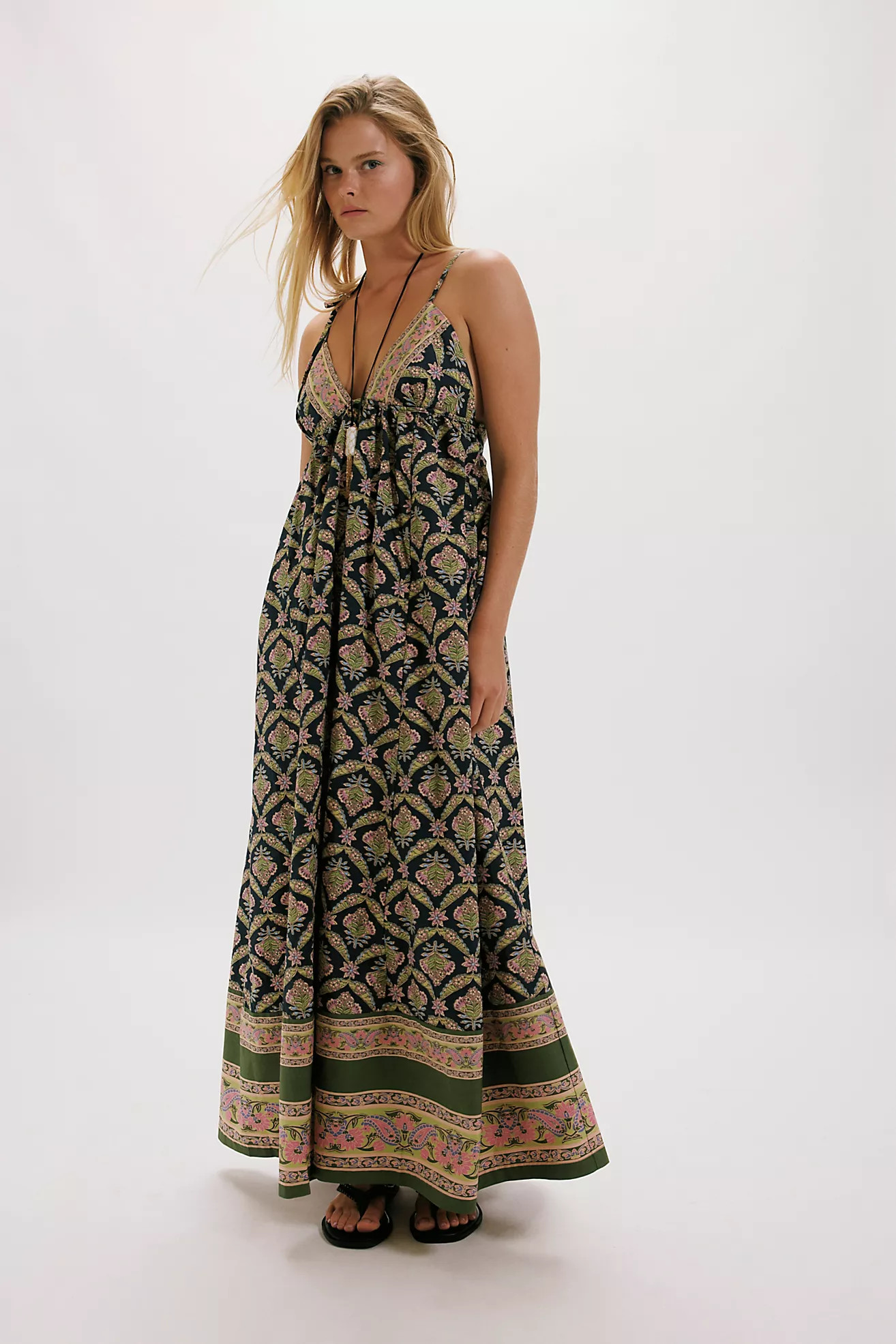 Sorrento Stroll Printed Maxi Dress | Free People (Global - UK&FR Excluded)