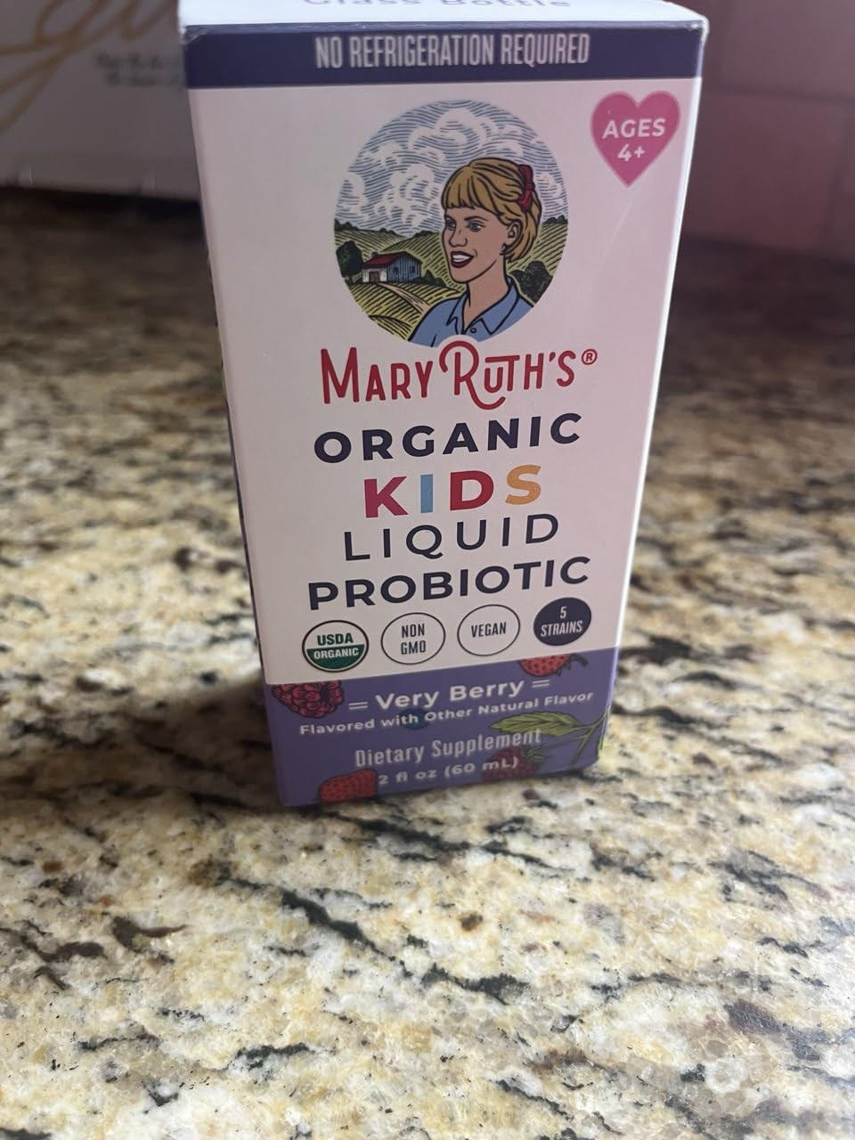 MaryRuth Organics Kids Very Berry Liquid Probiotic, 2 FZ | Amazon (US)