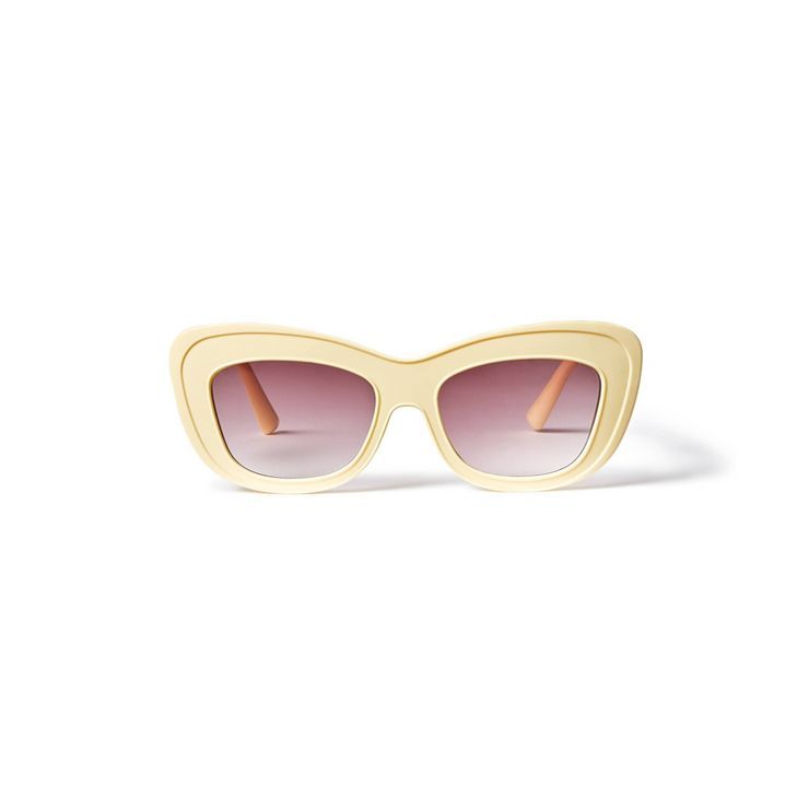 Women's Cateye Sunglasses - Fe Noel x Target Cream | Target