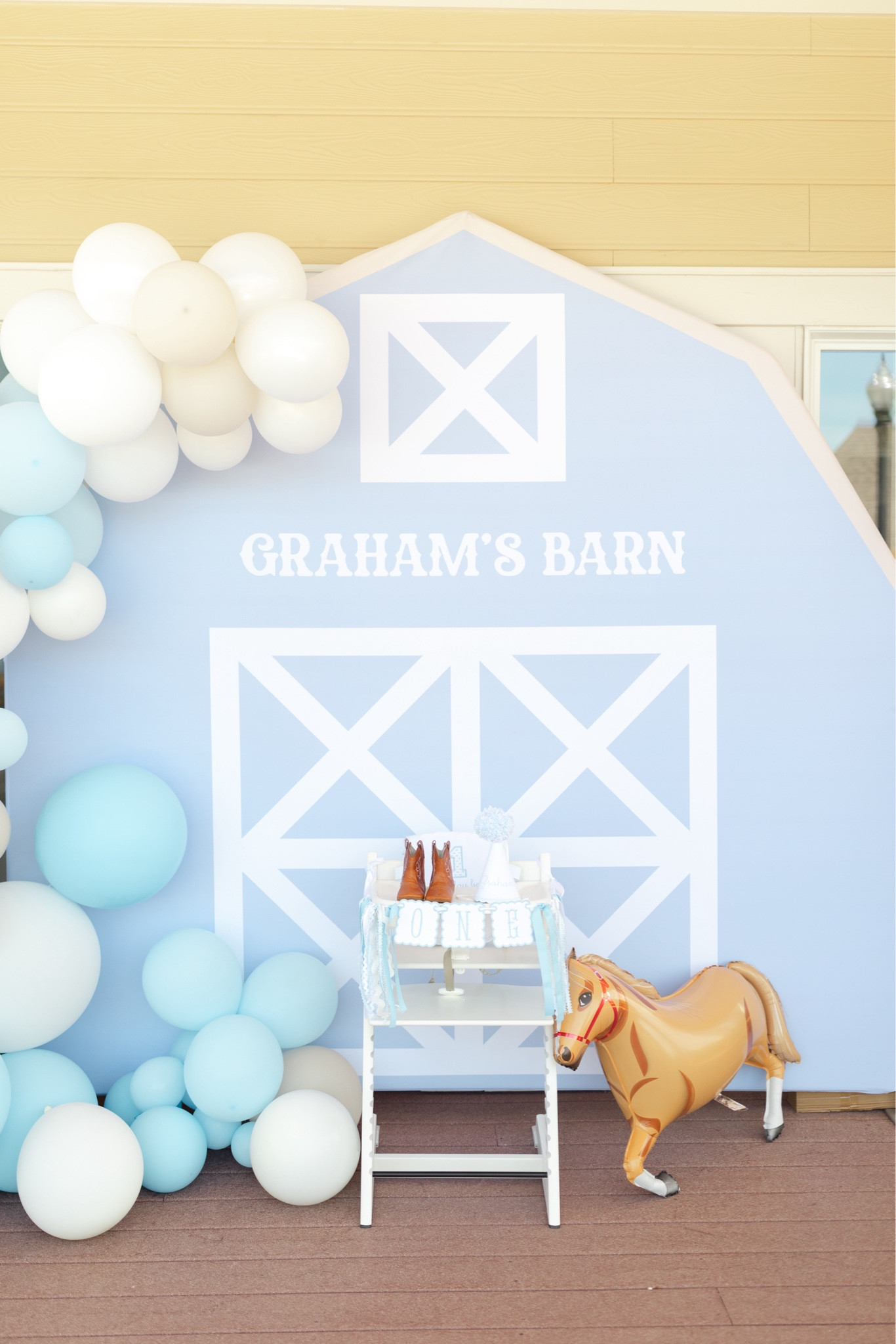 My first rodeo party
This is the exact listing i used. Messaged the seller for custom 8x8 ft size and i drew a mock up with “graham’s barn”
High chair
Horse balloon
Cowboy birthday party
Baby boy birthday party theme

#LTKBaby #LTKFindsUnder100 #LTKFindsUnder50