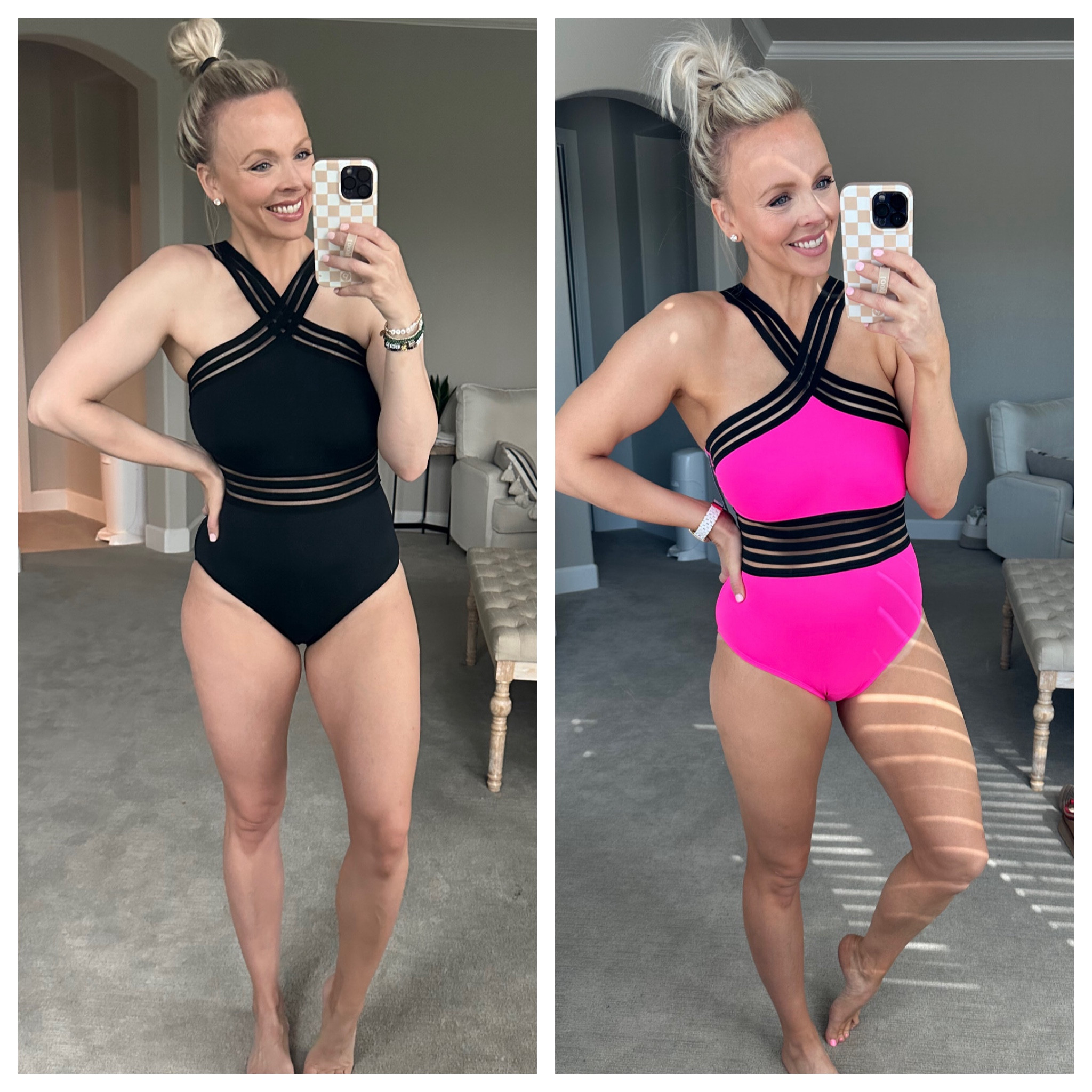 Amazon swimsuit is one of my favorite one pieces! It’s so cute on. Wearing a small in both. 

#LTKstyletip #LTKswim #LTKfindsunder50