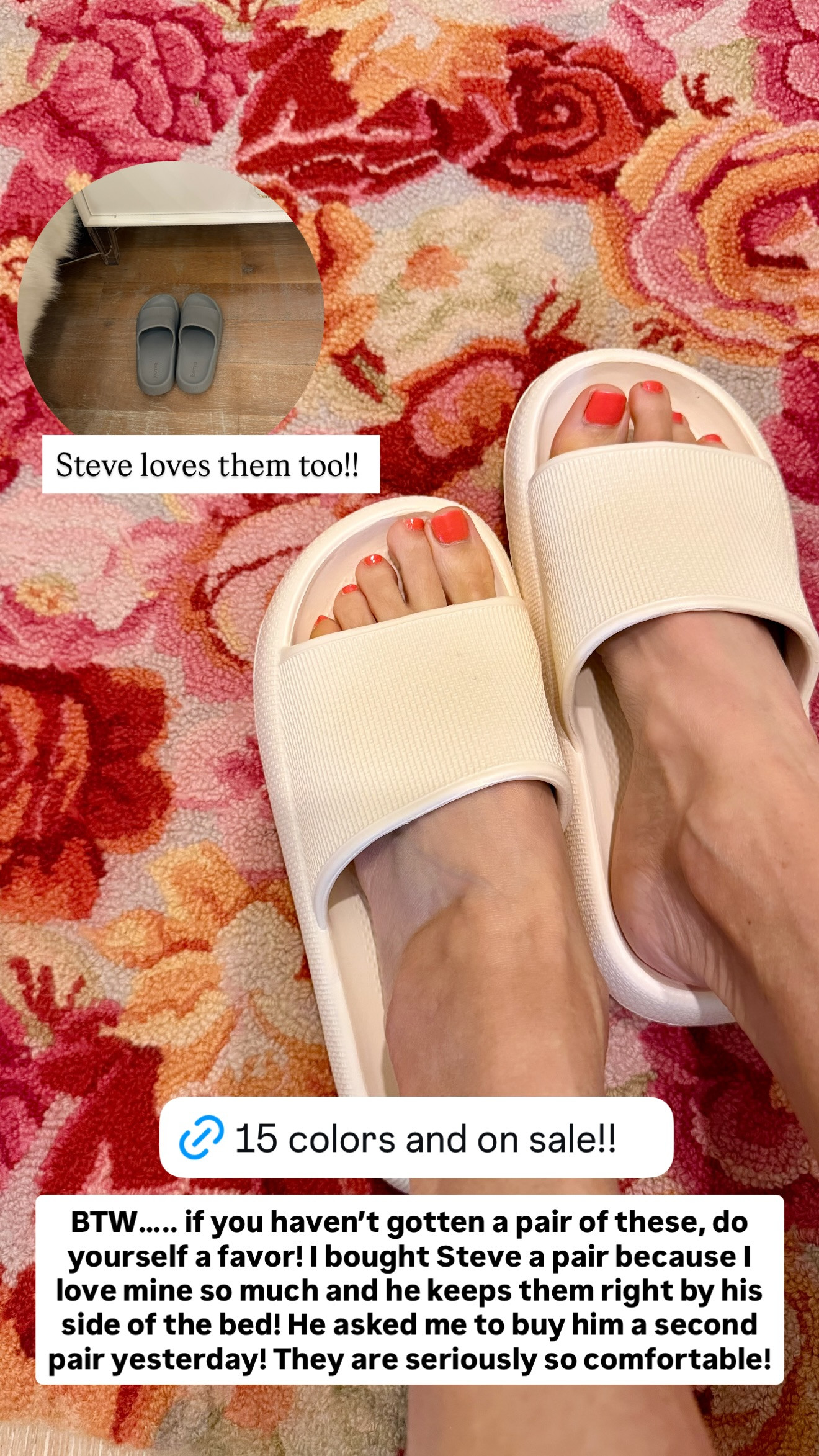 My favorite slippers from Amazon are on sale for $23! 

 

#LTKSaleAlert #LTKFindsUnder50 #LTKShoeCrush