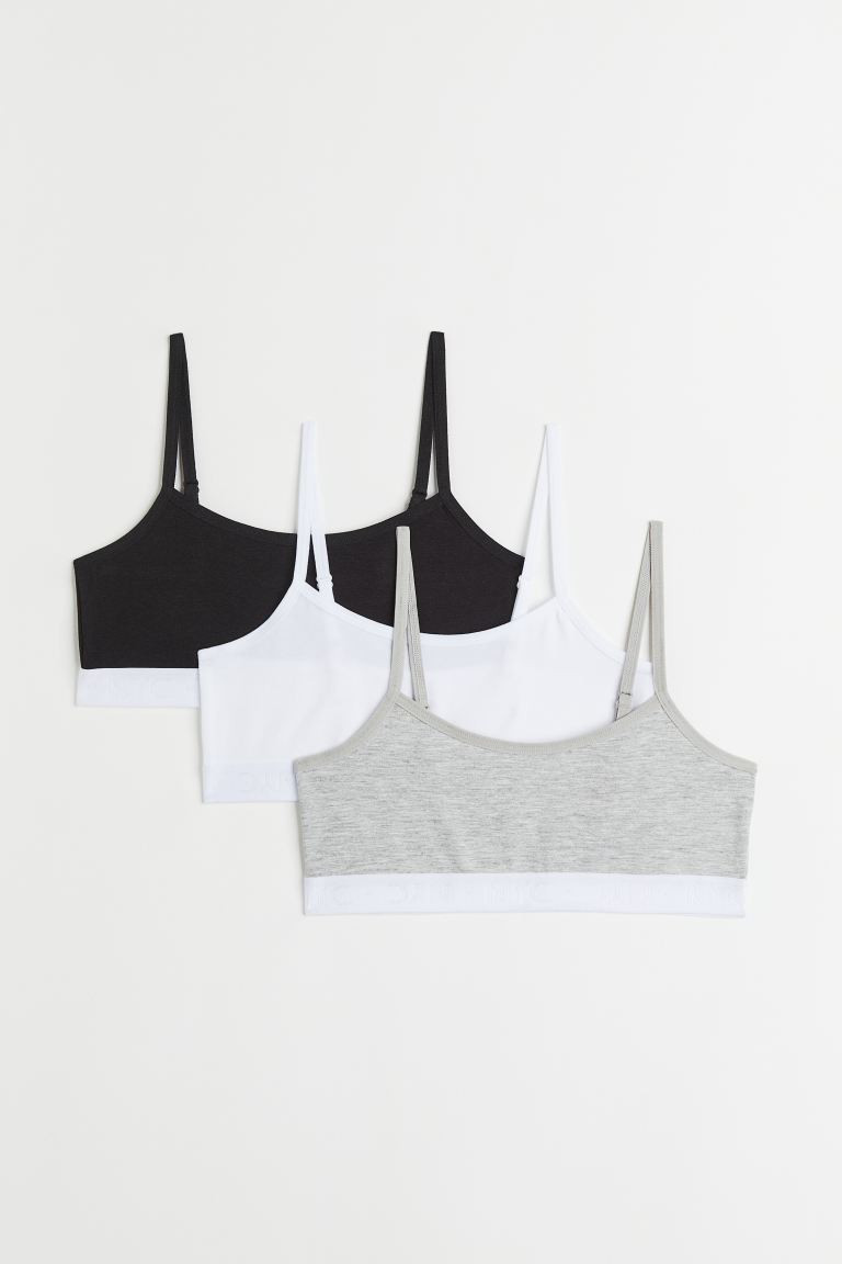 3-pack Jersey Tops | H&M (US + CA)