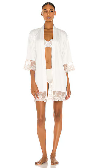 Rosa Kimono in Ivory | Revolve Clothing (Global)
