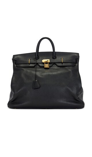 FWRD Renew Hermes Ardennes Haut A Curroies Birkin 50 Handbag in Black. | Revolve Clothing (Global)