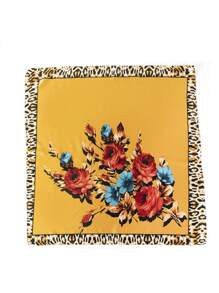 Leopard & Floral Print Bandana | SHEIN