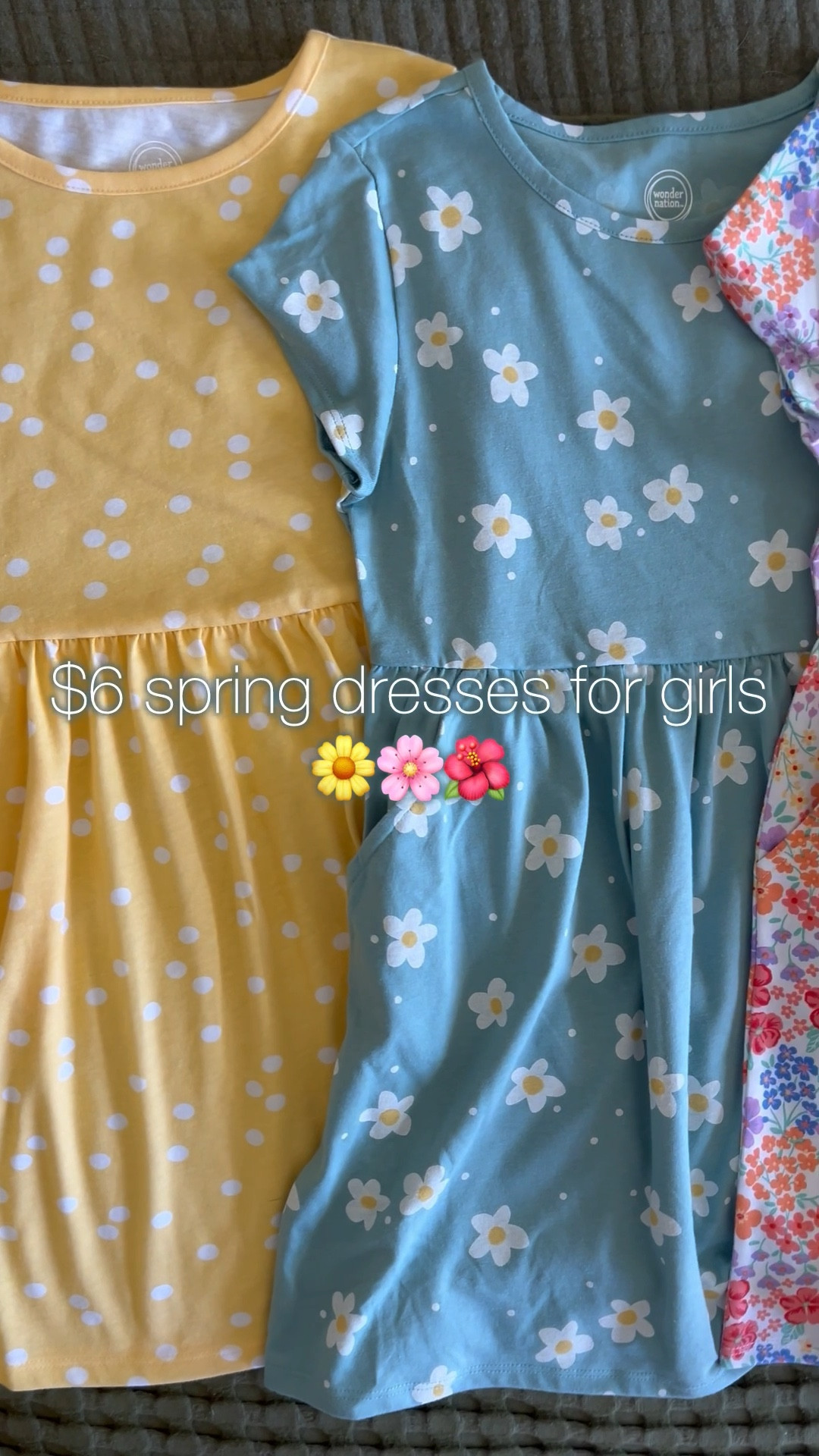 These adorable spring dresses for the littles are absolutely precious and only $6!! There’s plenty of cute patterns to choose from to get spring ready! 🌼✨

Walmart fashion  girls dresses  toddler dresses  play dress  spring dress  spring outfit  floral dress Wonder Nation 

#LTKFindsUnder50 #LTKKids #LTKStyleTip