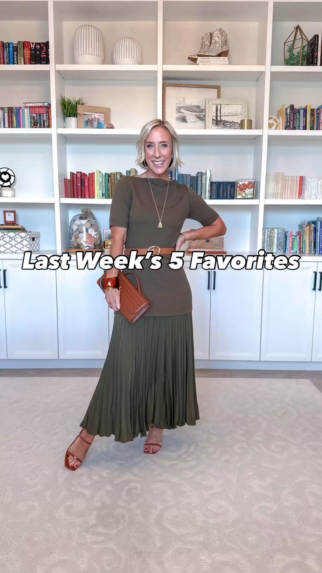 Last week’s top 5
Favorites!
1. Mixed Media Pleated Maxi Dress - size XS. $36. 2 colors.
2. Henley Sweater w/ Puff Sleeves - size XS. $19.98. 3 colors. * High Rise Flare Jeans - size 0 (tight). $26.98. 2 washes.
3. Pleated Waist Midi Shirtdress w/ Short Sleeves - size XS. $27.98. 3 colors.
4. Maxi Dress w/ Short Dolman Sleeves - size XS. $34. 2 colors.
5. Tiered Midi Dress w/ Short Sleeves - size XS. $24.98. 3 colors.

#LTKSeasonal #LTKOver40 #LTKPetite