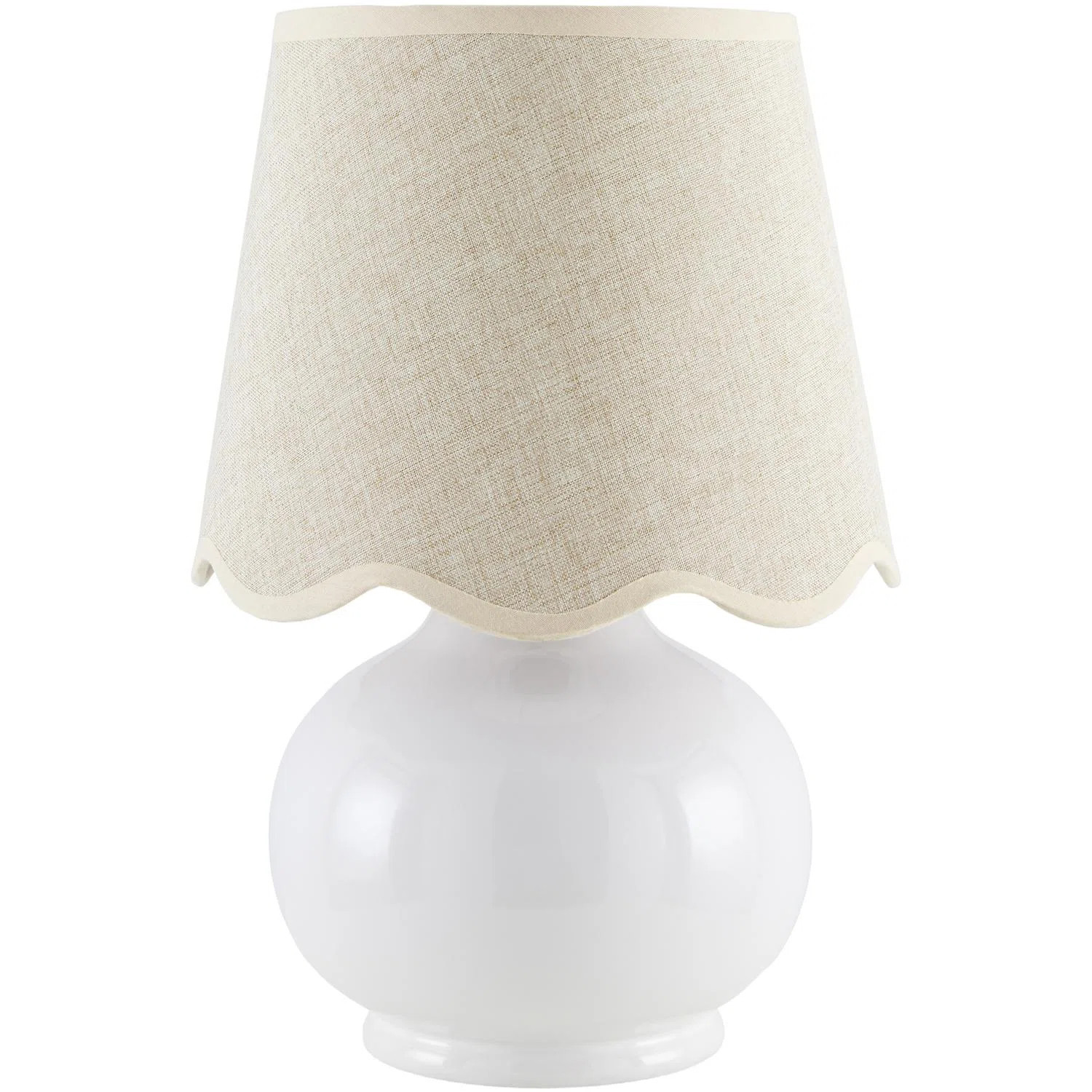 Momsen Coloured Scallop Shade Lamp | Wayfair North America