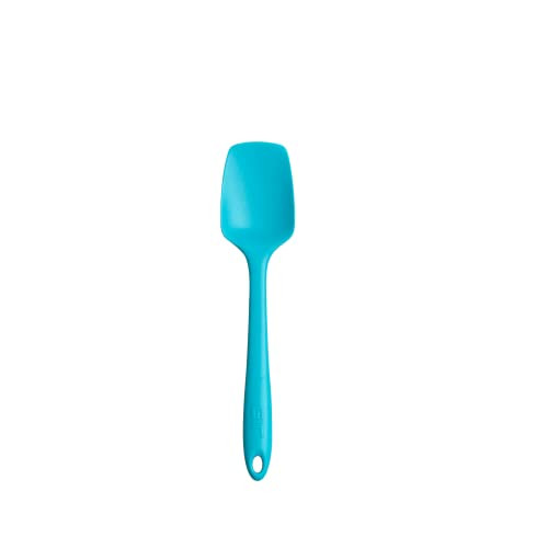 GIR: Get It Right Premium Seamless Spoonula - Non-Stick Heat Resistant Silicone Scraper Spatula - Perfect for Mixing, Serving, Scraping, Stirring, and More - Ultimate - 11 IN, Teal | Amazon (US)