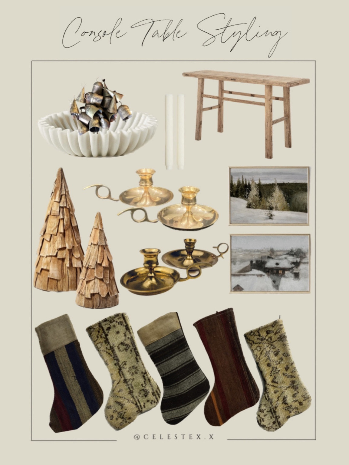 My console table styling.

#LTKHoliday #LTKhome