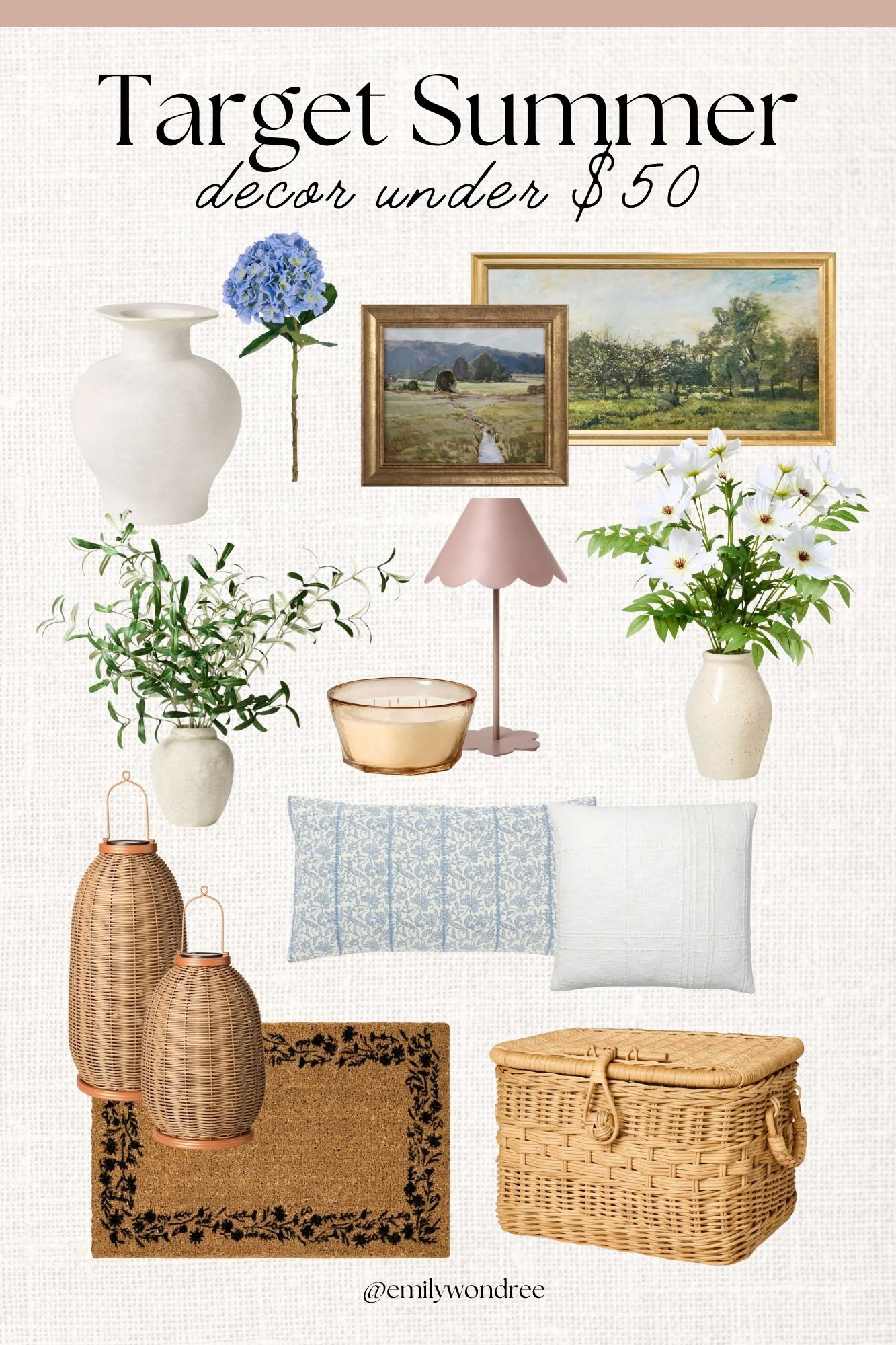 Target Summer Decor Under $50 #target #homedecor #summer  

 #LTKSeasonal #LTKHome #LTKFindsUnder50